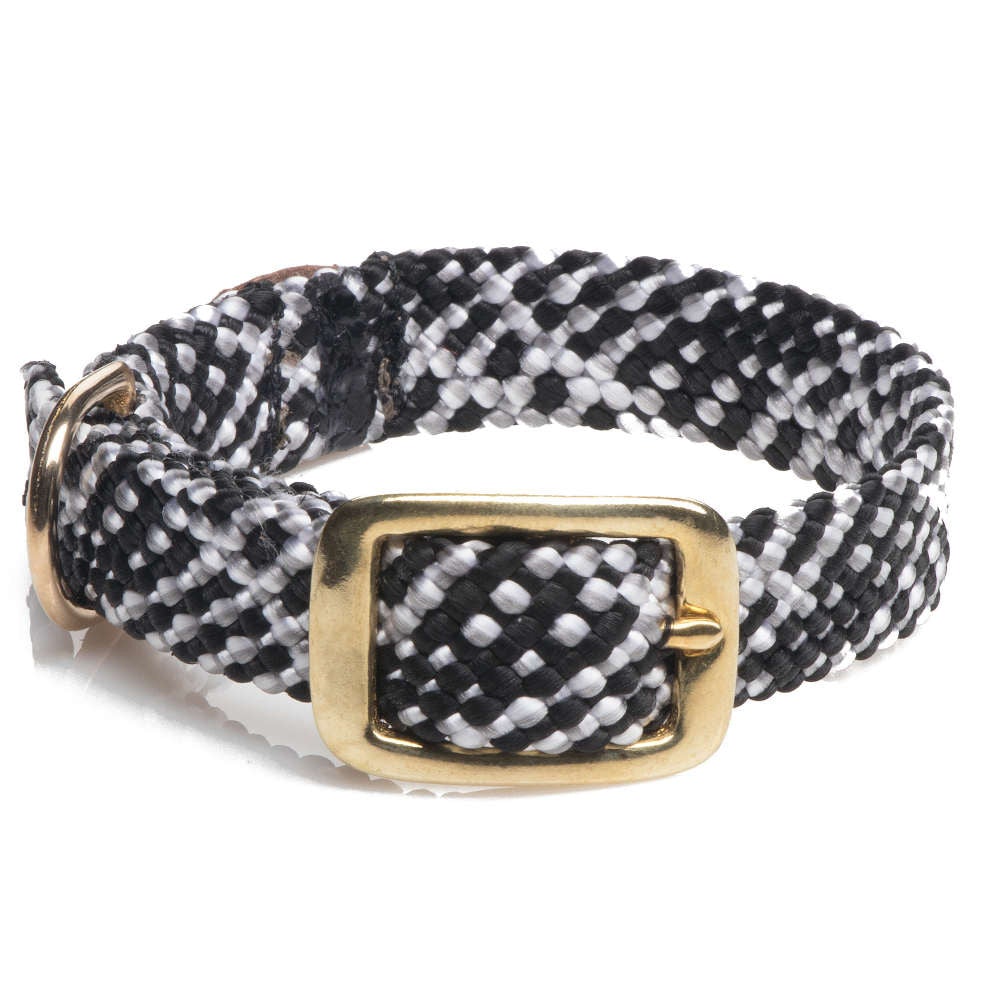 Mendota Doublebraided Collar 18" SALT & PEPPER