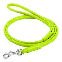 Waudog Leather Round Clip Leash W10MM - L183CM GREEN